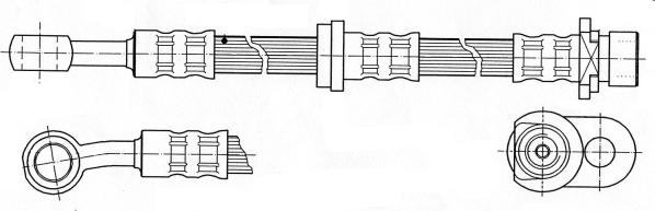 CEF 511954 - Əyləc şlanqı furqanavto.az