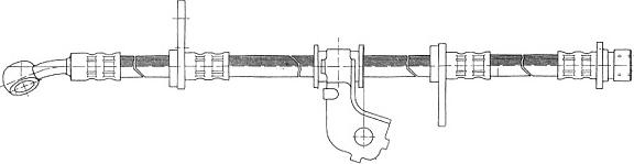 CEF 511452 - Əyləc şlanqı furqanavto.az