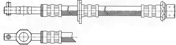 CEF 511530 - Əyləc şlanqı furqanavto.az