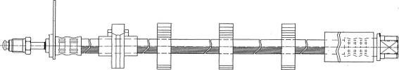 CEF 511684 - Əyləc şlanqı furqanavto.az