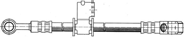 CEF 511055 - Əyləc şlanqı furqanavto.az