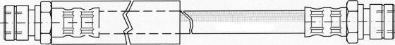 CEF 511102 - Əyləc şlanqı furqanavto.az