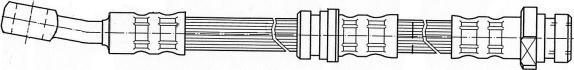 CEF 511825 - Əyləc şlanqı furqanavto.az