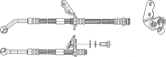 CEF 512576 - Əyləc şlanqı furqanavto.az