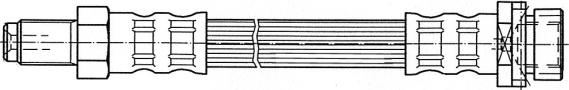 CEF 512071 - Əyləc şlanqı furqanavto.az