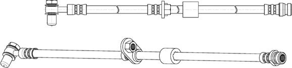 CEF 512836 - Əyləc şlanqı furqanavto.az