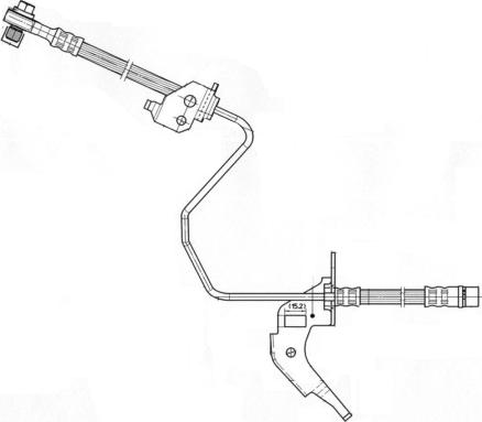 CEF 512281 - Əyləc şlanqı furqanavto.az