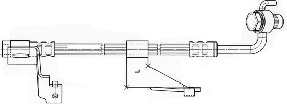 CEF 512270 - Əyləc şlanqı furqanavto.az