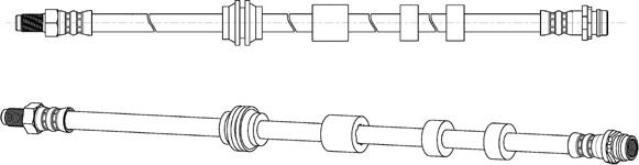 CEF 512750 - Əyləc şlanqı furqanavto.az