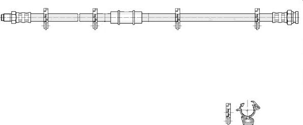 CEF 517066 - Əyləc şlanqı furqanavto.az