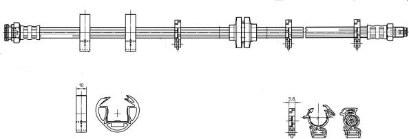 CEF 517067 - Əyləc şlanqı furqanavto.az