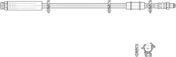 CEF 517071 - Əyləc şlanqı furqanavto.az