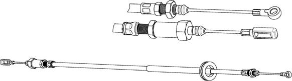 CEF CT02195 - Kabel, dayanacaq əyləci furqanavto.az