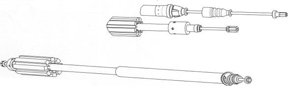 CEF CT02182 - Kabel, dayanacaq əyləci furqanavto.az