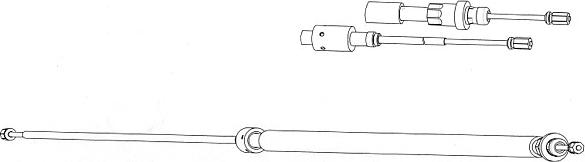 CEF CT02175 - Kabel, dayanacaq əyləci furqanavto.az