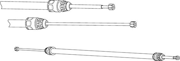 CEF DM02170 - Kabel, dayanacaq əyləci furqanavto.az