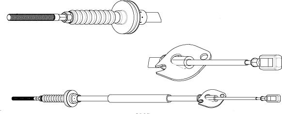 CEF FO01184 - Debriyaj kabeli furqanavto.az