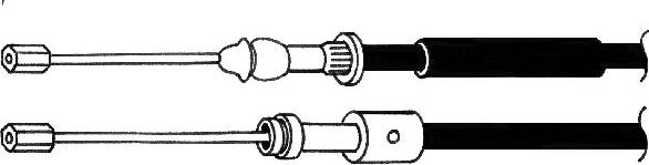 CEF FA02199 - Kabel, dayanacaq əyləci furqanavto.az