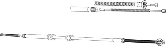 CEF FA02293 - Kabel, dayanacaq əyləci furqanavto.az