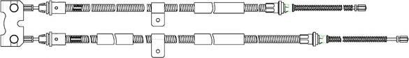 CEF FO02172 - Kabel, dayanacaq əyləci furqanavto.az