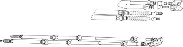 CEF OP02198 - Kabel, dayanacaq əyləci furqanavto.az