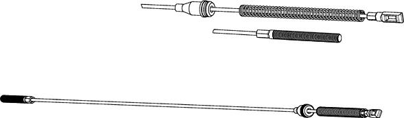 CEF OP02165 - Kabel, dayanacaq əyləci furqanavto.az