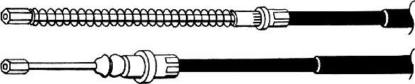 CEF PU02203 - Kabel, dayanacaq əyləci furqanavto.az