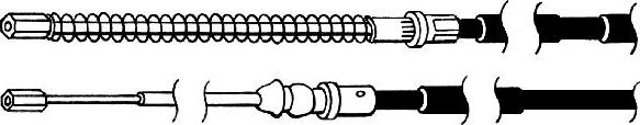 CEF RT02153 - Kabel, dayanacaq əyləci furqanavto.az