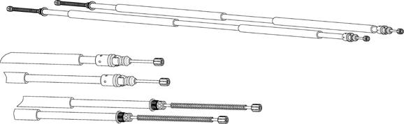 CEF RT15110 - Kabel, dayanacaq əyləci furqanavto.az