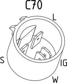 Cevam 9353 - Alternator furqanavto.az