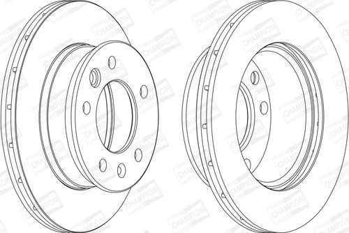 Champion 569122CH - Əyləc Diski furqanavto.az