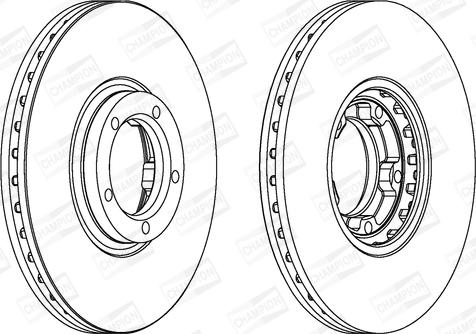 Champion 561625CH - Əyləc Diski furqanavto.az