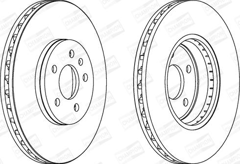 Champion 562511CH - Əyləc Diski furqanavto.az