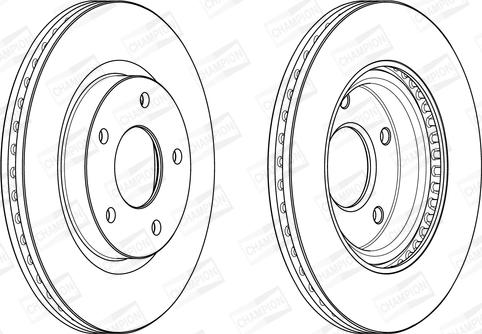 Champion 562675CH - Əyləc Diski furqanavto.az