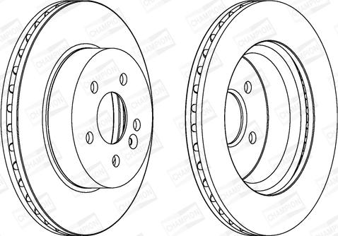 Champion 562099CH - Əyləc Diski furqanavto.az
