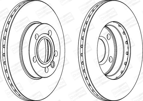 Champion 562043CH - Əyləc Diski furqanavto.az