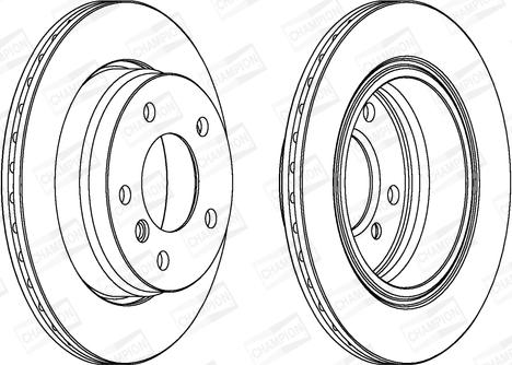 Champion 562003CH - Əyləc Diski furqanavto.az