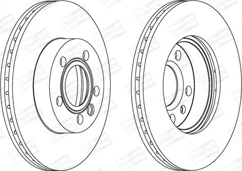 Champion 562080CH - Əyləc Diski furqanavto.az