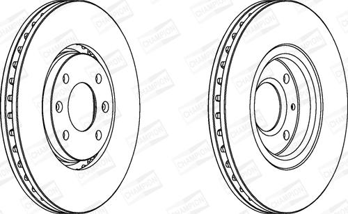 Champion 562131CH - Əyləc Diski furqanavto.az