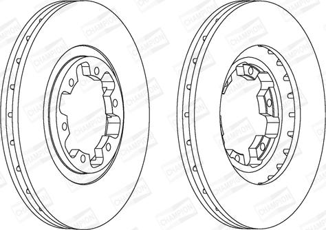 Champion 562388CH - Əyləc Diski furqanavto.az