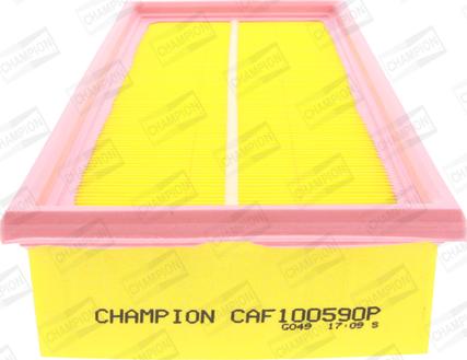 Champion CAF100590P - Hava filtri furqanavto.az