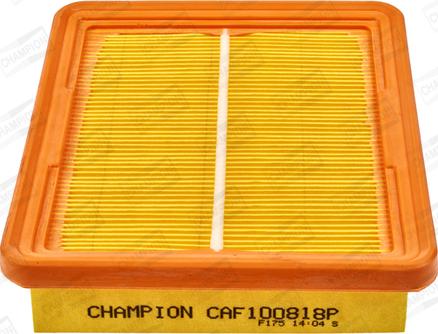 Champion CAF100818P - Hava filtri furqanavto.az
