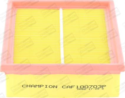 Champion CAF100703P - Hava filtri furqanavto.az