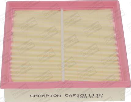 Champion CAF101111P - Hava filtri furqanavto.az