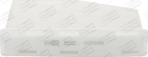 Champion CCF0303 - Filtr, daxili hava furqanavto.az