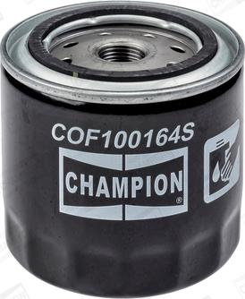 Champion COF100164S - Yağ filtri furqanavto.az