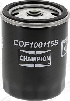 Champion COF100115S - Yağ filtri furqanavto.az