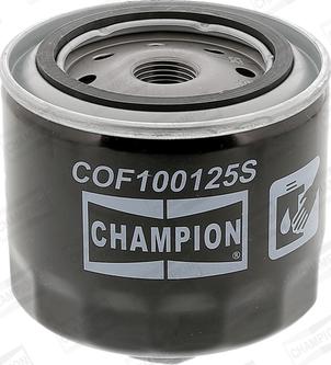 Champion COF100125S - Yağ filtri furqanavto.az