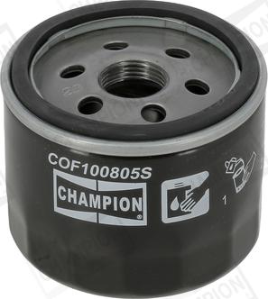 Champion COF100805S - Yağ filtri furqanavto.az