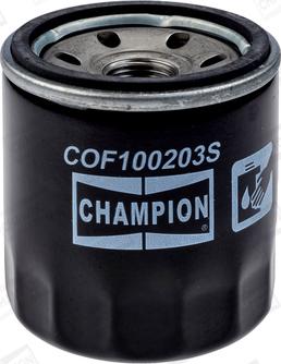 Champion COF100203S - Yağ filtri furqanavto.az